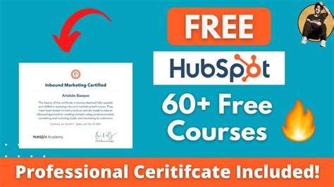 free online courses hubspot.